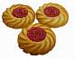 Биосладия 198 печенье сдобное в форме ромашки мелкой с фруктовой начинкой